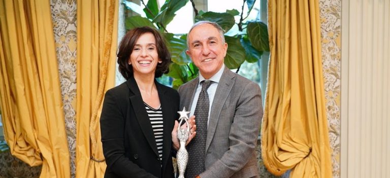 ACTRESS TERESA SAPONANGELO RECEIVED 2021 “CAPRI – ITALIAN ACTRESS OF THE YEAR” BY NUOVO IMAIE