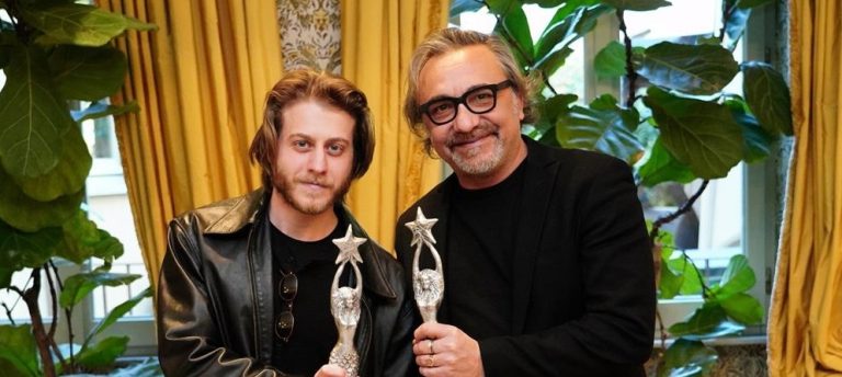 DIRECTOR ALESSANDRO PONDI RECEIVED 2021 “CAPRI BREAKOUT DIRECTOR AWARD” FOR HIS LATEST FILM “SCHOOL OF MAFIA”. ACTOR MICHELE RAGNO RECEIVED 2021 “CAPRI FUTURE AWARD”