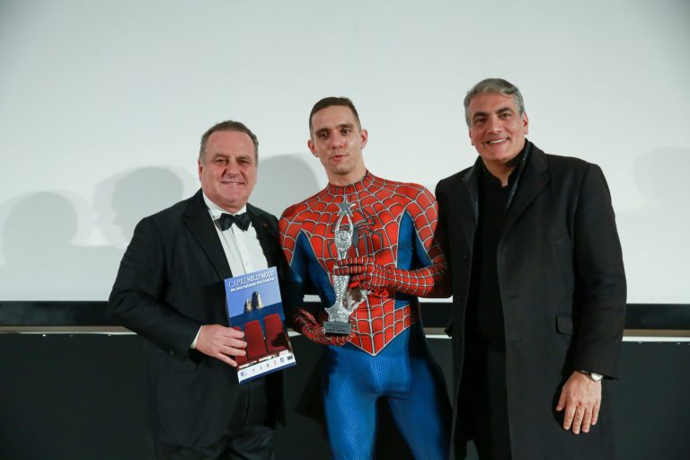 MATTIA VILLARDITA RECEIVED 2022 CAPRI HUMANITARIAN AWARD