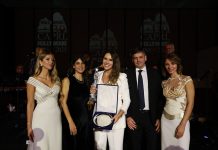 KARLA SOFIA GASCON FETED WITH “CAPRI 30th AWARD” AT ROMA FALL GALA